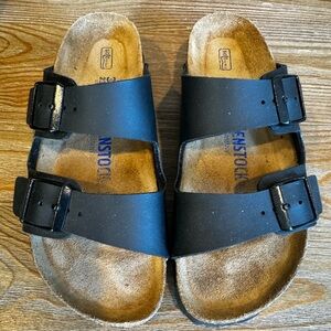Birkenstock sandals in size 36 in black